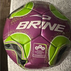 Brine APS Purple & Lime Soccer Ball